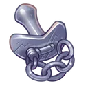 Bling Binky Metal Chain