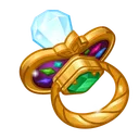 Bling Binky Silver Spoon