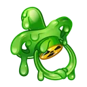 Bling Binky Toxic Slime