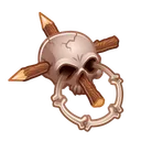 Bling Binky Tribal Skull