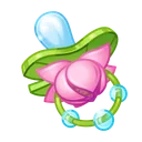 Bling Binky Water Lily
