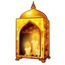 Mirage Lamp Amber Alcove