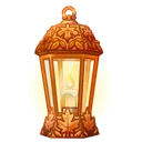 Mirage Lamp Fiery Leaf