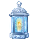 Mirage Lamp Frosted Glass