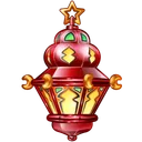Mirage Lamp Ruby Comet