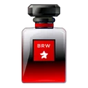 Perfume Bottle Ebony Rose