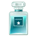 Perfume Bottle Electric Aura