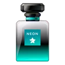 Perfume Bottle Glow Verde