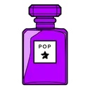 Perfume Bottle Grape Juice