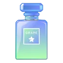 Perfume Bottle Grape Splash
