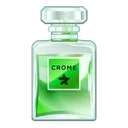 Perfume Bottle Jade Steel