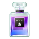 Perfume Bottle Plum Cloud