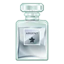 Perfume Bottle Silver Essence