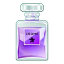 Perfume Bottle Violet Veil