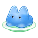 Jelly Bunny Blue Swirl