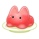 Jelly Bunny Red Sponge