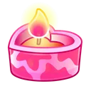 Love Candle Rose Garden