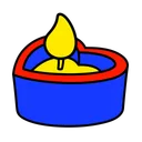 Love Candle Vibrant Trio