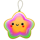 Hanging Star Bright Geode