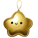 Hanging Star Gold Star