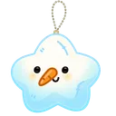 Hanging Star Snowman