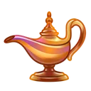 Genie Lamp Copper Pot