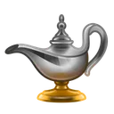 Genie Lamp Gold Tarnish