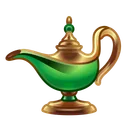 Genie Lamp Jade Lantern