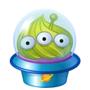 Whip Cupcake Alien Slime