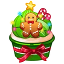 Whip Cupcake Christmas