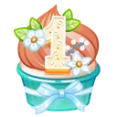 Whip Cupcake First Bite