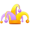 Jester Hat Dotted Joke