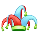 Jester Hat Green Tassels