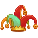 Jester Hat Twinkling Stars