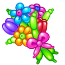 Pretty Posy Clown Flowers