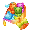 Pretty Posy Gummy Bears