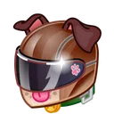 Neko Helmet Bulldog Bob