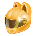 Neko Helmet Gold Rush