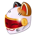 Neko Helmet Maneki Neko