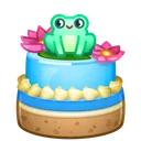 Mousse Cake Froggy Pond