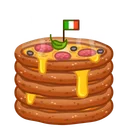 Mousse Cake Italian Pie