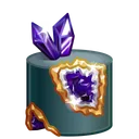 Mousse Cake Purple Geode