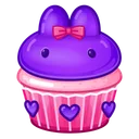 Bunny Muffin Blueberry
