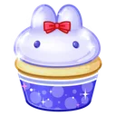 Bunny Muffin Frosted