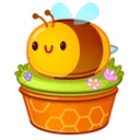 Bunny Muffin Honey Bee