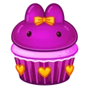 Bunny Muffin Sweet Grape