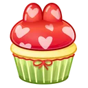 Bunny Muffin Valentine