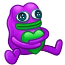 Plush Pepe Eggplant