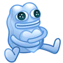 Plush Pepe Frozen