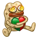 Plush Pepe Gucci Leap
